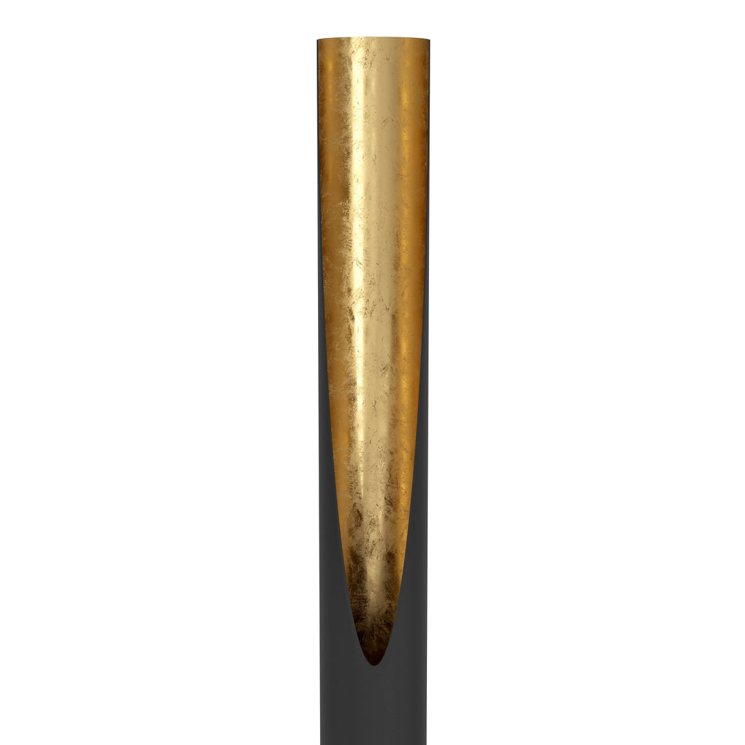 Stehleuchte Prebone mit Schalter schwarz, gold 1X4,7W H:180,5 Ø 11 cm in