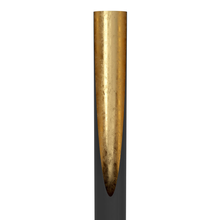 Stehleuchte Prebone mit Schalter schwarz, gold 1X4,7W H:180,5 Ø 11 cm in
