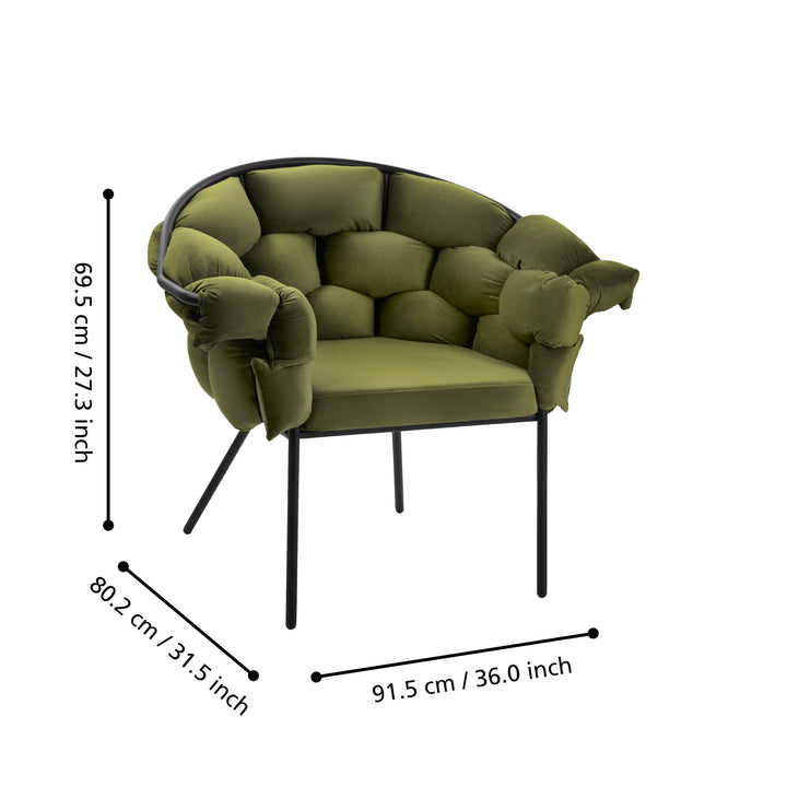 Armchair Manambolosy L: 91.5 H: 69.5 cm
