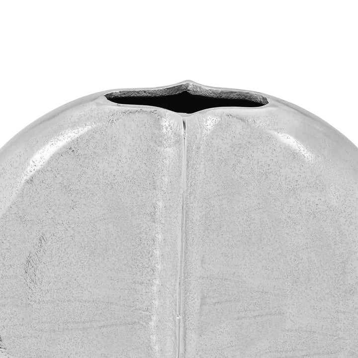 Metallvase Sominot nickel  L:23 H:21,5 cm in