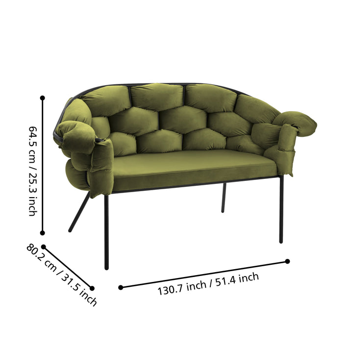 Sofa Manambolosy  L:130,7 H:64,5 cm