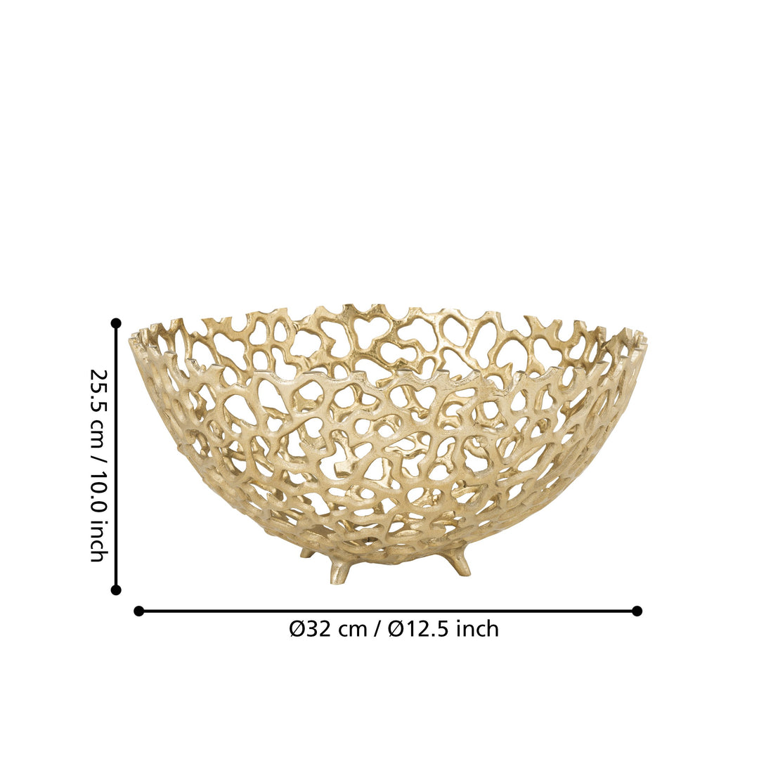 Dekoschale Kimitsu  H:15 Ø 32 cm