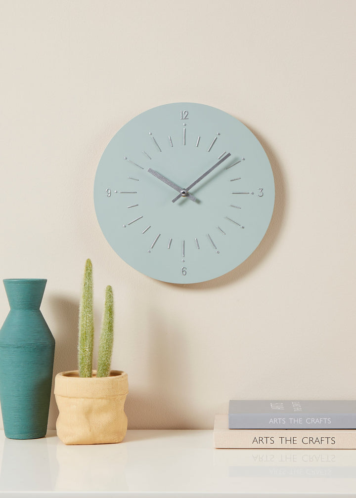 Uhr Takahagi mint  Ø 30 cm in