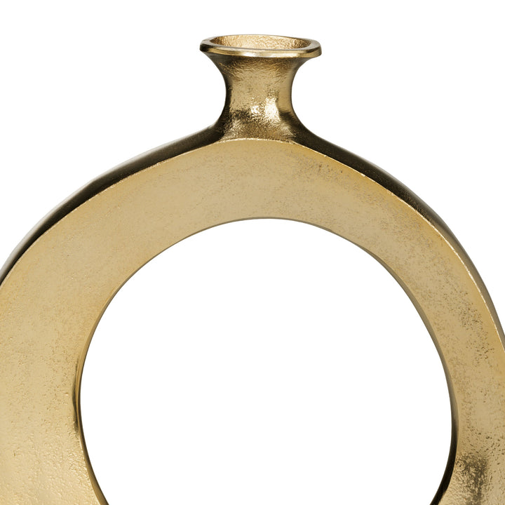 Metal vase Ankarefo L:25.5 H:30 cm