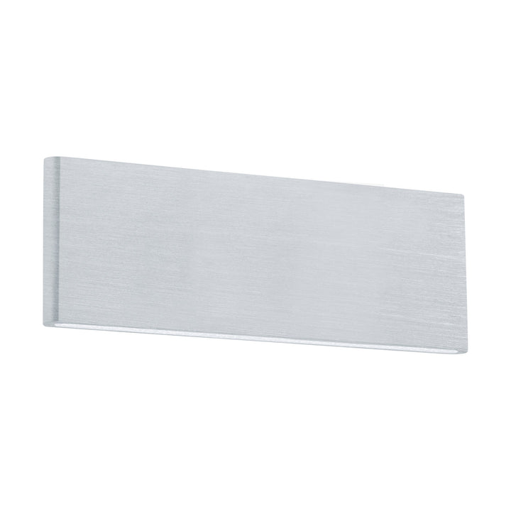 Wandleuchte Climene alu-gebürstet Kunststoff weiss 2X5,4W L:25,5 H:8 cm in