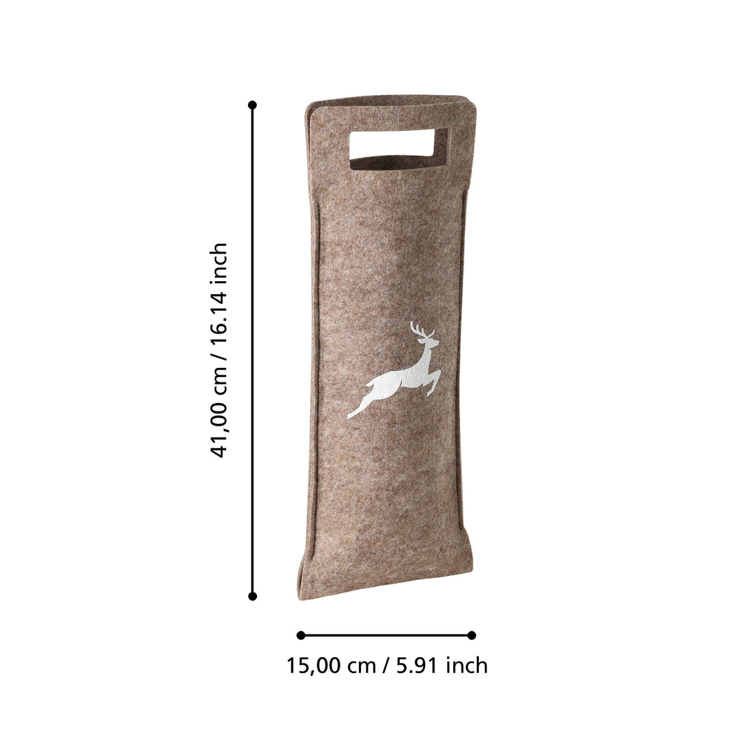 Weintasche Kananga  L:15 H:41 cm