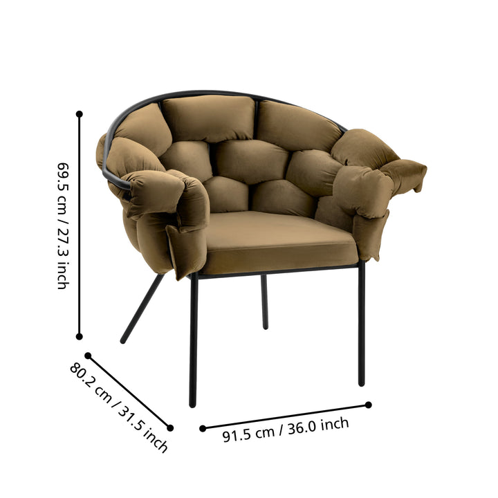 Armchair Manambolosy L: 91.5 H: 69.5 cm