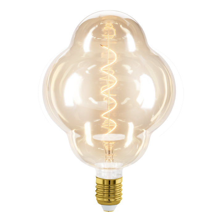 Leuchtmittel Lm_led_e27 Glas amber 1X4W L:20 Ø 15 cm in