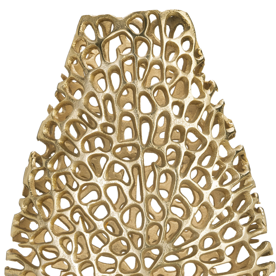 Metal vase Kimitsu L: 23.5 H: 39.5 cm