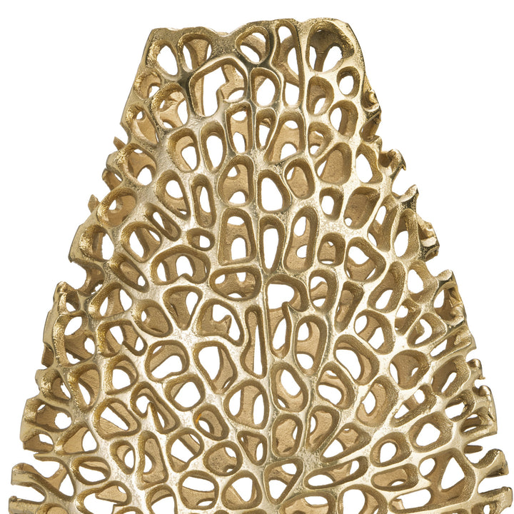 Metal vase Kimitsu L: 23.5 H: 39.5 cm