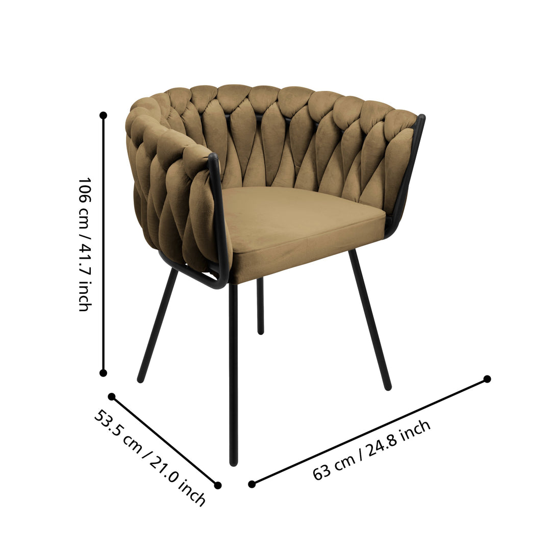 Stuhl Manambolosy  L:63 H:106 cm