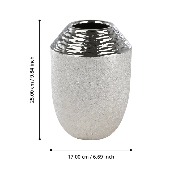 Keramikvase Aramberri  H:25 Ø 17 cm