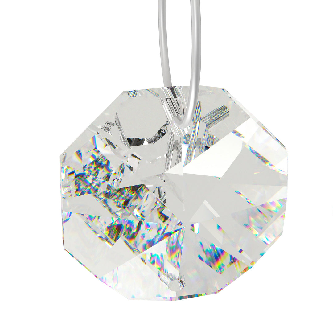 Deckenleuchte Vilalones  goldfarben Brillantglas klar 10X4,3W H:42 Ø 50 cm in