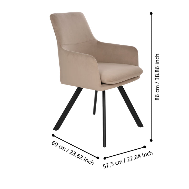 Chair Apalit L:57.5 H:86 cm