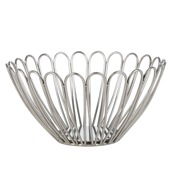 Dekoschale Ueda chrom  H:14 Ø 27 cm in
