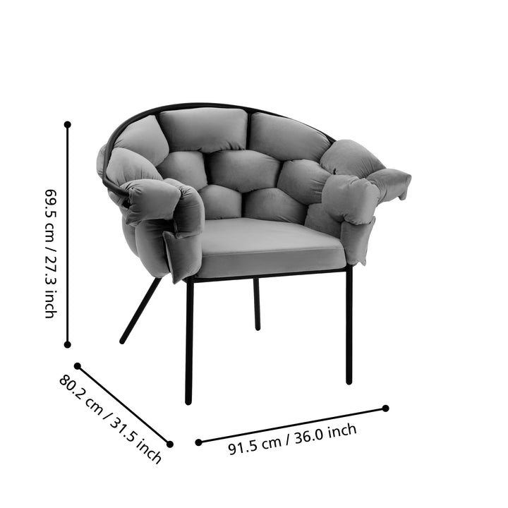 Armchair Manambolosy L: 91.5 H: 69.5 cm