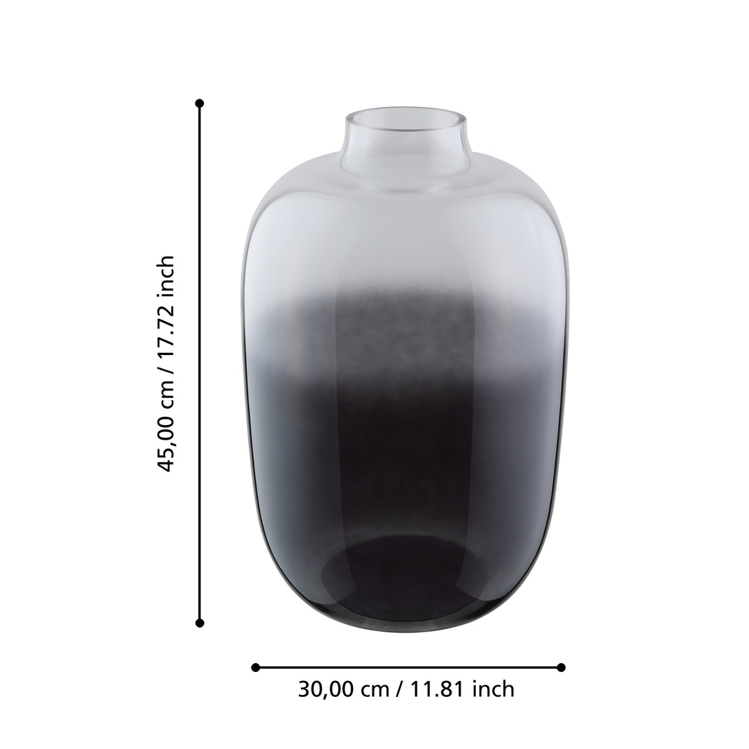 Glasvase Culasi  H:45 Ø 30 cm