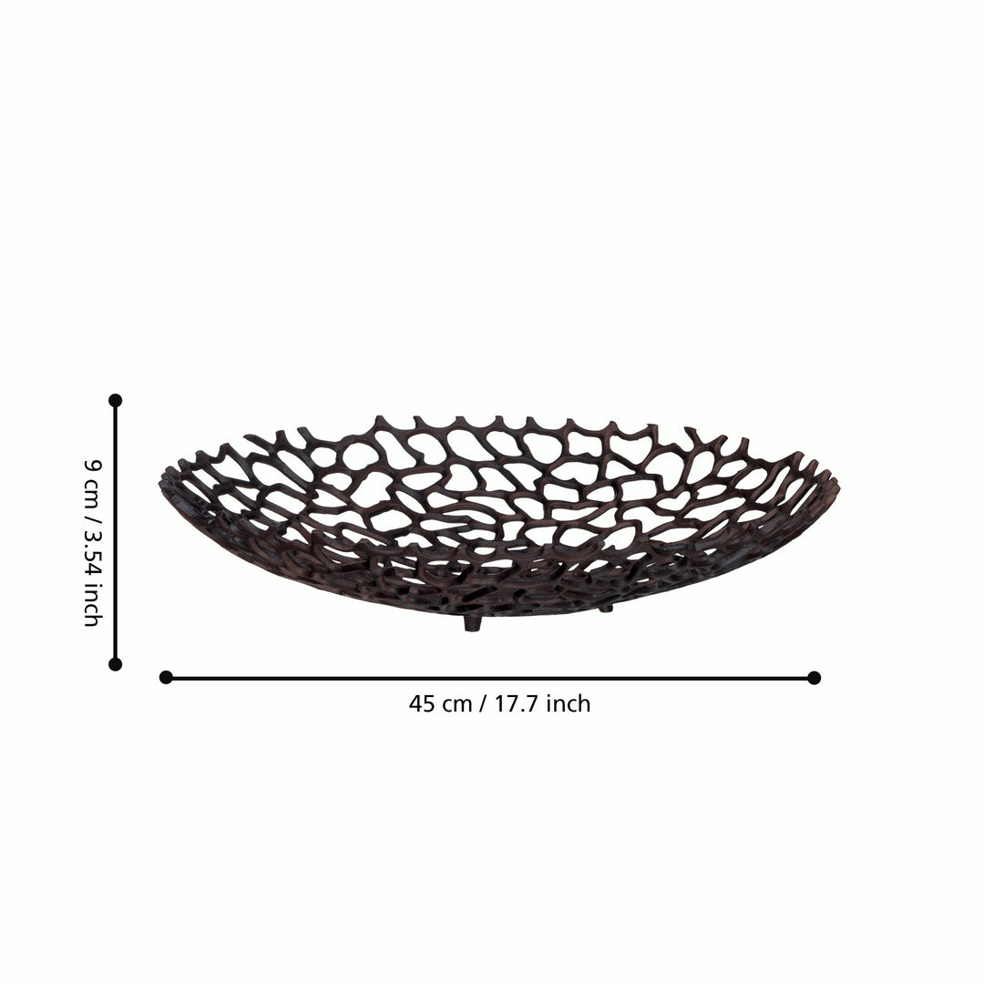 Dekoschale Kimitsu  H:9 Ø 45 cm