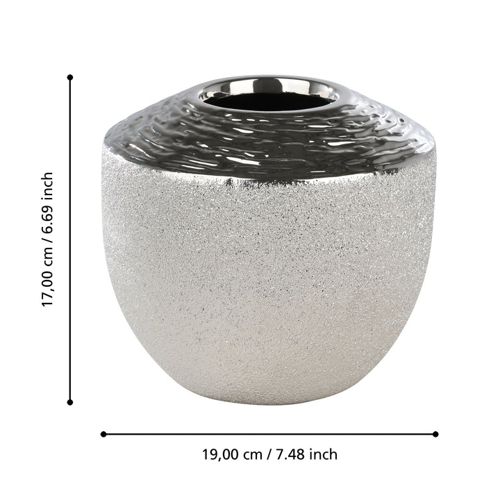 Keramikvase Aramberri  H:17 Ø 19 cm