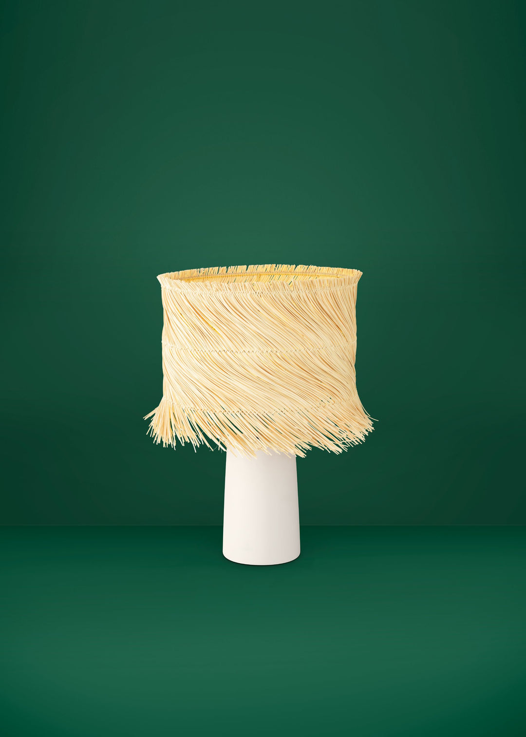 Tischleuchte Paisano mit Schalter beige Rattan natur 1X40W H:51,5 Ø 30 cm in