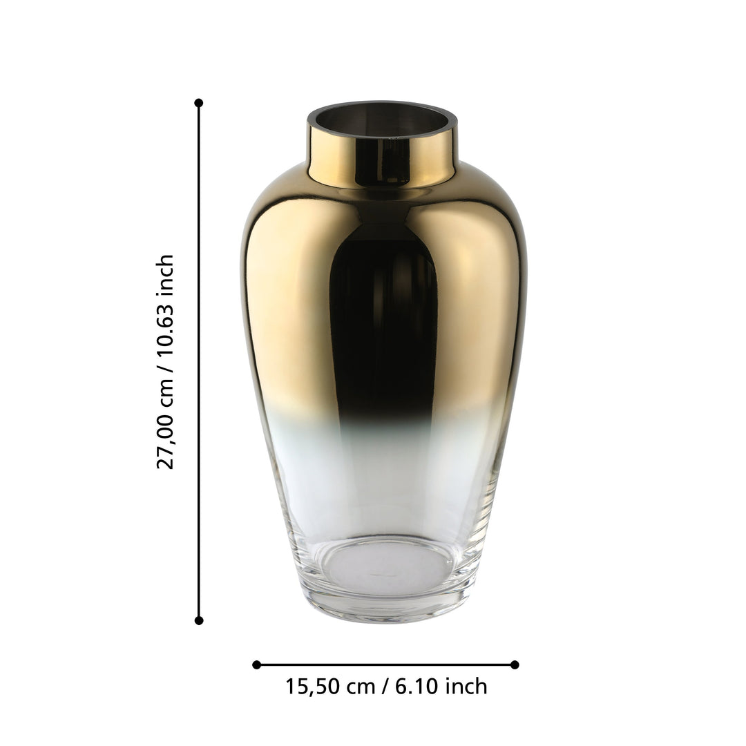 Glasvase Kenyasi  H:27 Ø 15,5 cm