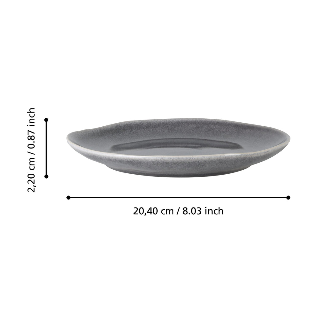 Dessertteller Mubira  H:2,2 Ø 20,4 cm