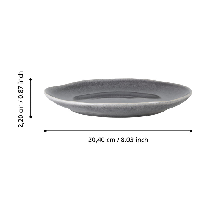 Dessertteller Mubira  H:2,2 Ø 20,4 cm
