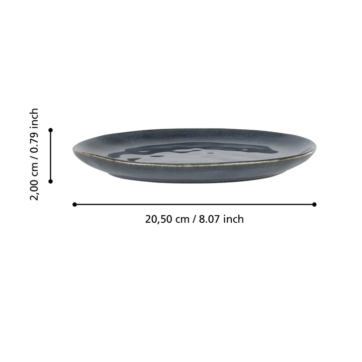 Dessertteller Murunda  H:2 Ø 20,5 cm