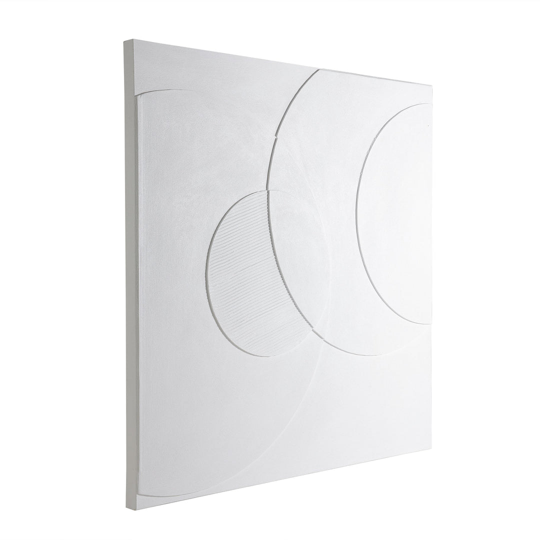 Bild Beserah weiss  L:100 H:100 cm in