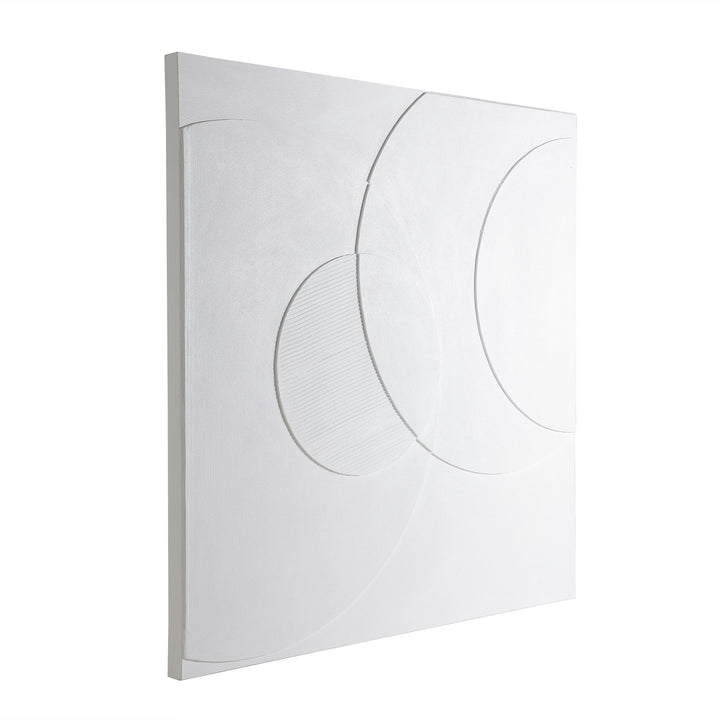 Bild Beserah weiss  L:100 H:100 cm in