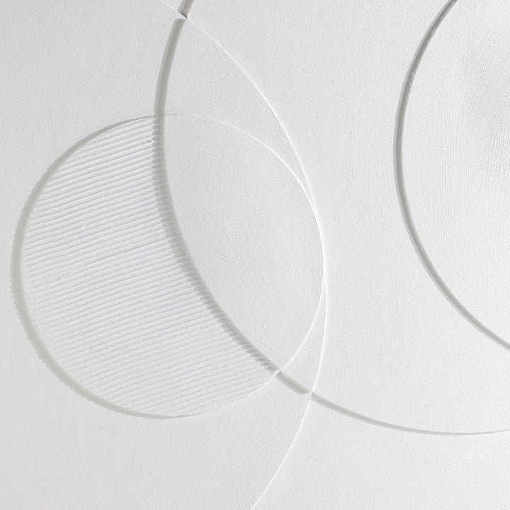 Bild Beserah weiss  L:100 H:100 cm in