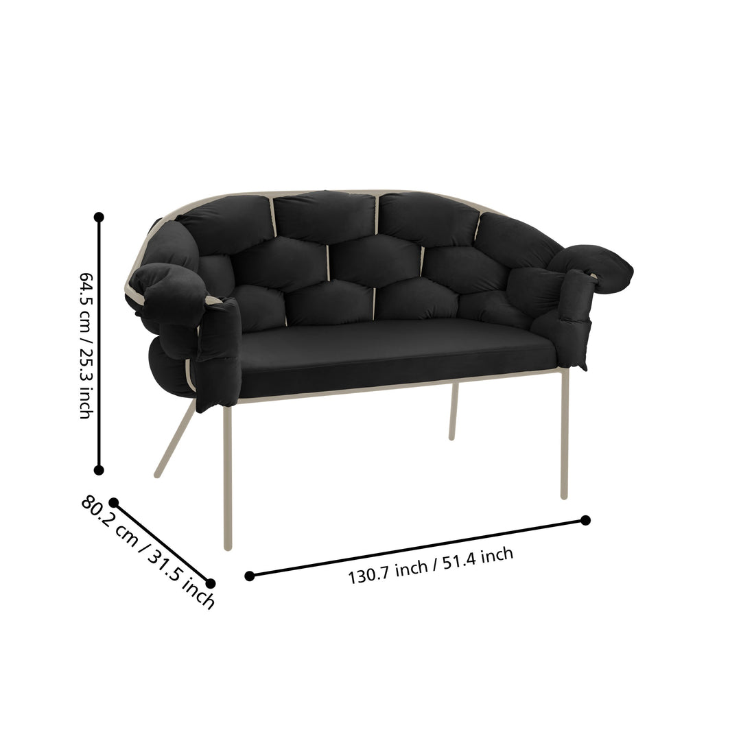 Sofa Manambolosy  L:130,7 H:64,5 cm
