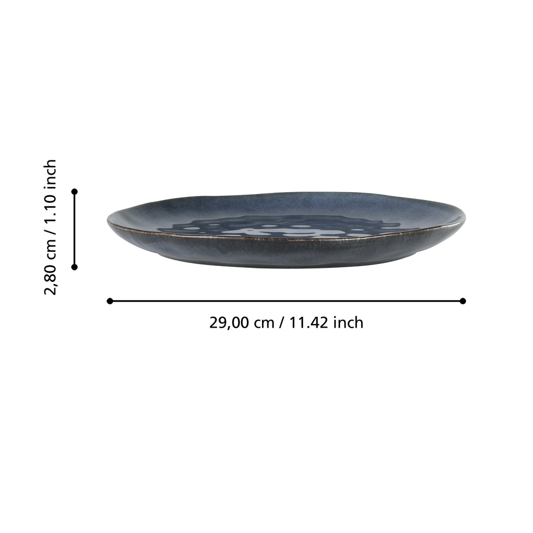 Dinner plate Murunda H: 2.8 Ø 29 cm