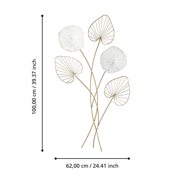 Wanddekoration Cacia  L:62 H:100 cm