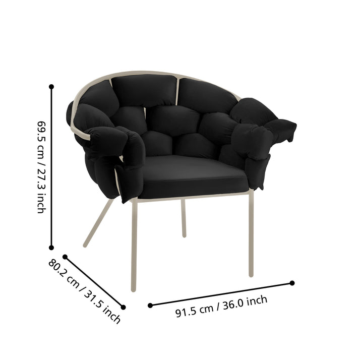 Armchair Manambolosy L: 91.5 H: 69.5 cm