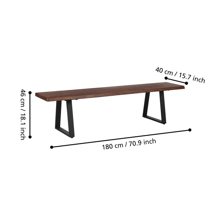 Bank Batovo  L:180 H:46 cm