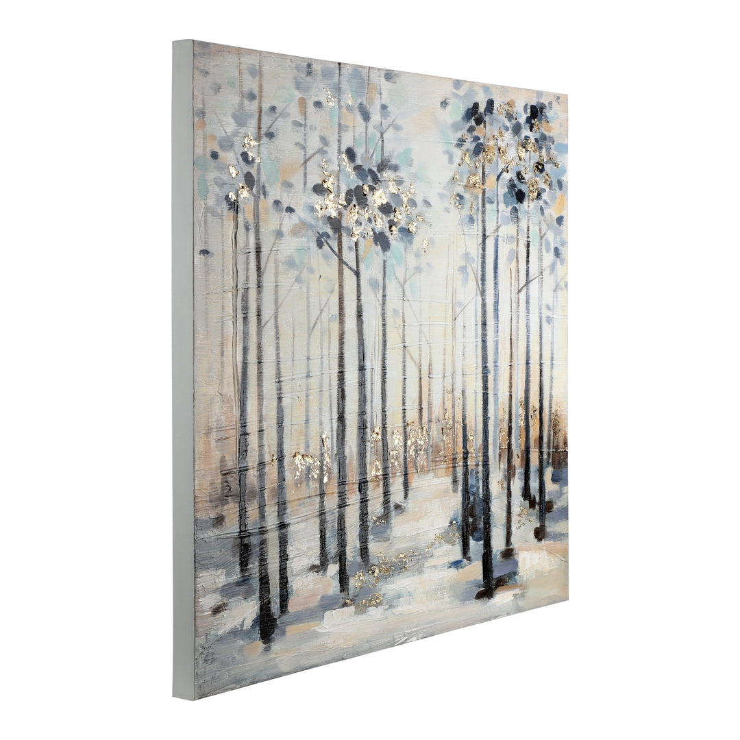 Bild Alaminos weiss, blau  L:80 H:80 cm in