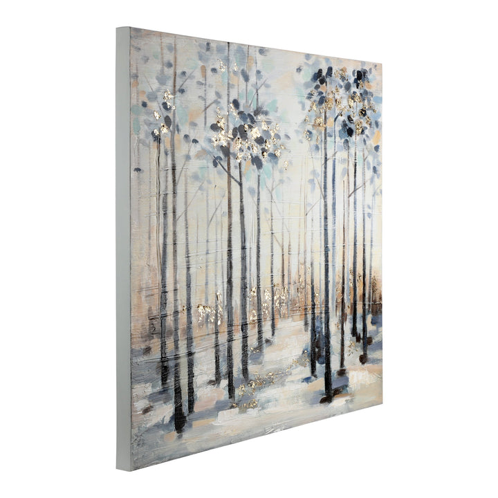 Bild Alaminos weiss, blau  L:80 H:80 cm in