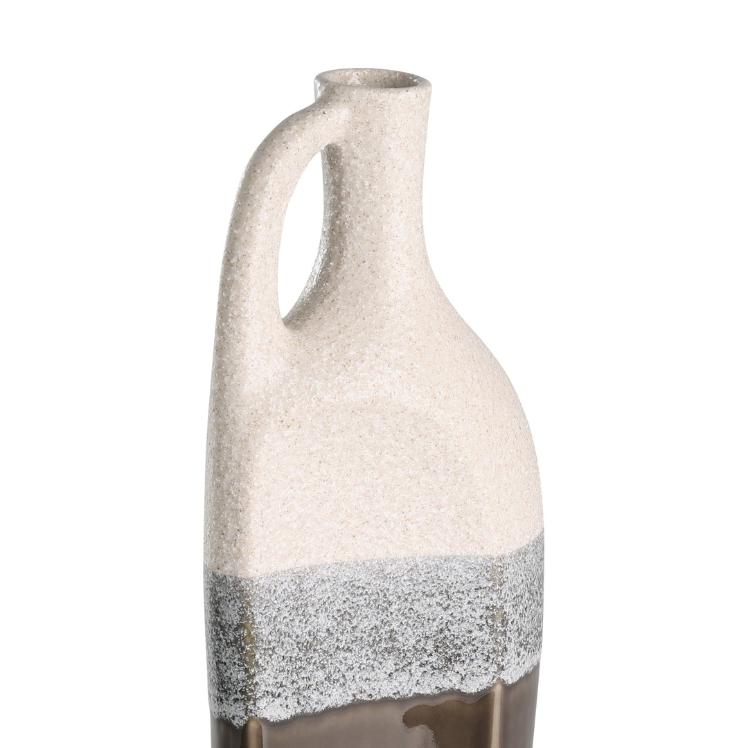 Ceramic vase Iwate L:13 H:40 cm