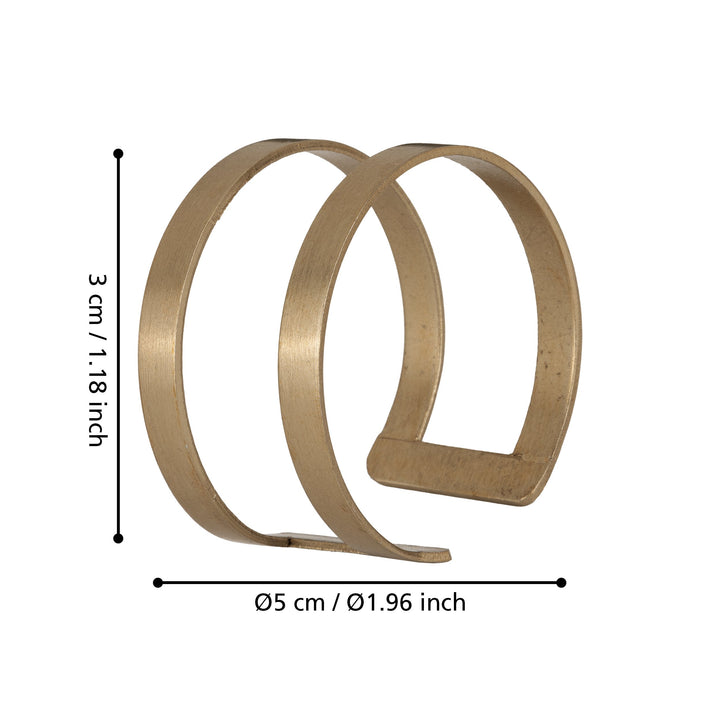 Napkin rings Janapur H:3 Ø 5 cm