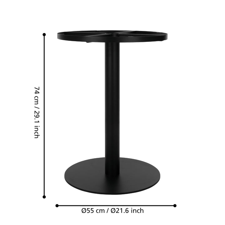 Tischbeine Kalimatan  H:74 Ø 55 cm