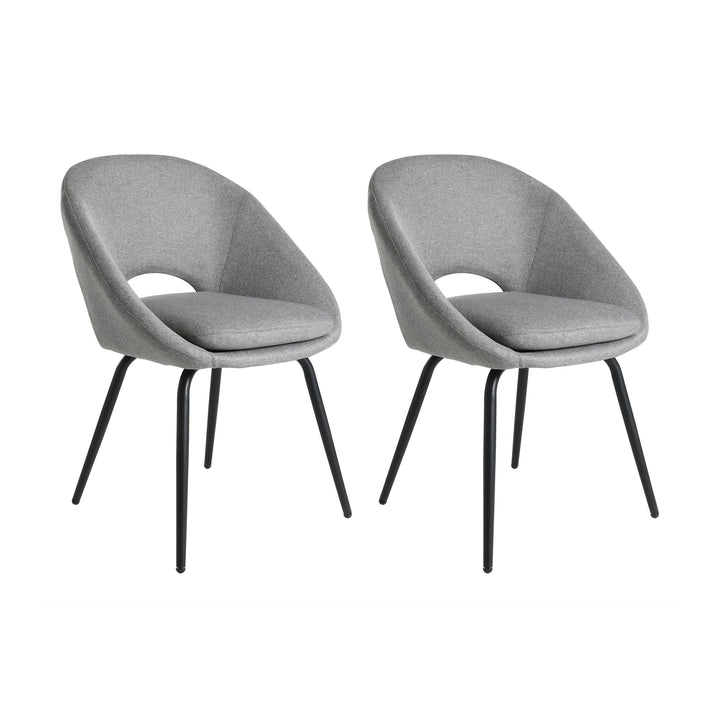 Stuhl Guagua grau, schwarz  L:56 H:80 cm in