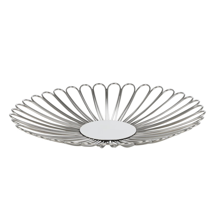 Dekoschale Ueda chrom  H:7,5 Ø 40,5 cm in