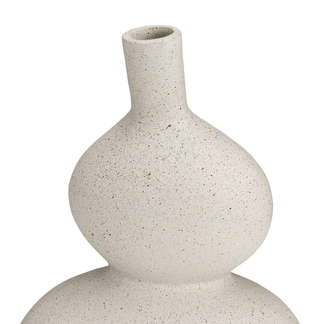 Metallvase Prush  L:20 H:31 cm