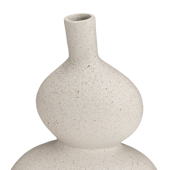 Metallvase Prush  L:20 H:31 cm