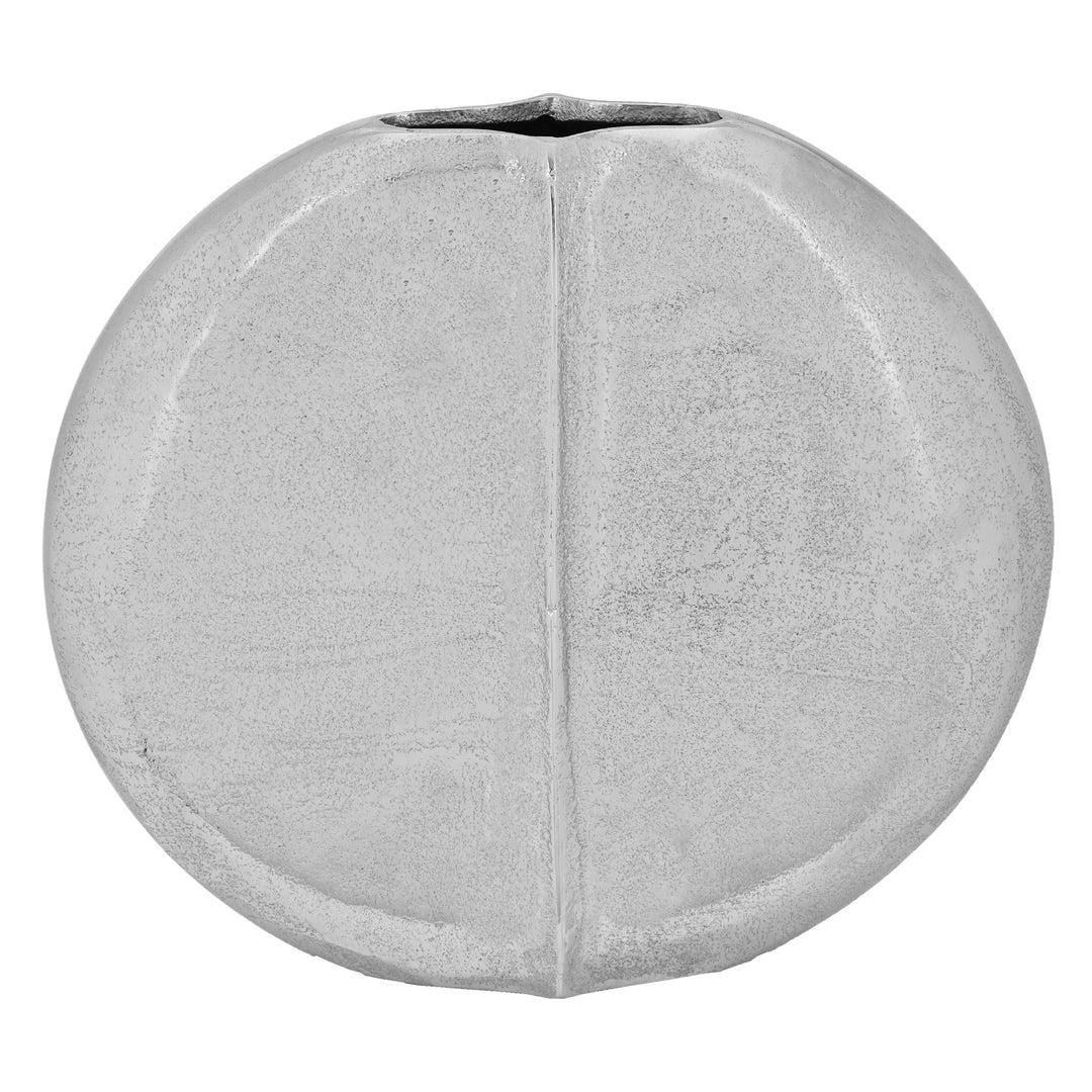 Metallvase Sominot nickel  L:23 H:21,5 cm in