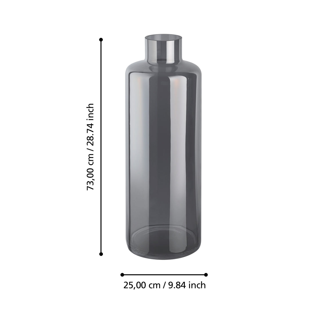 Glasvase Nabas  H:73 Ø 25 cm