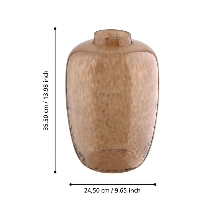 Glasvase Culasi  H:35,5 Ø 24,5 cm