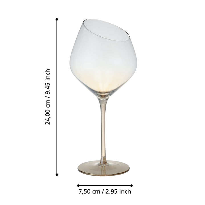 Red wine glass Vrede H: 24 Ø 10.8 cm