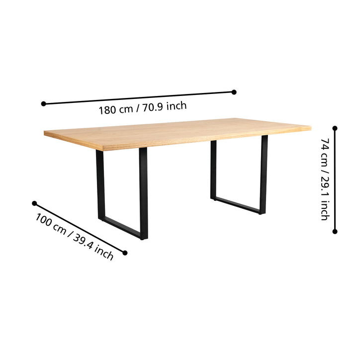 Esstisch Sitottot  L:180 H:74 cm